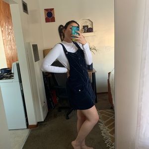 Vintage Velvet Overall Dress 😻